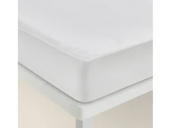 Online PIKOLIN Funda de colchón 90x196cm| HOME| 100% Algodón| Cremallera L Blanco