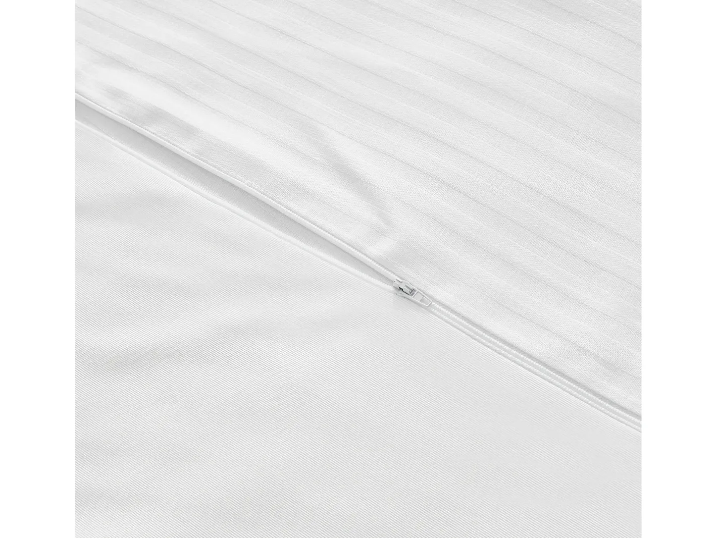 Online PIKOLIN Funda de colchón 135x196cm| HOME| 100% Algodón| Cremallera L Blanco