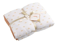 Sauthon Ropa De Cama-Funda de cuna de algodón 90x140 cm Blanco