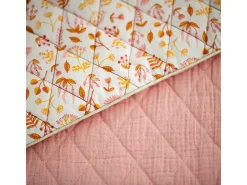 Clearance Sauthon Funda de cuna de algodón Rosa