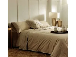 Ropa De Cama-Funda de Edredón Beig - Nalui Beige