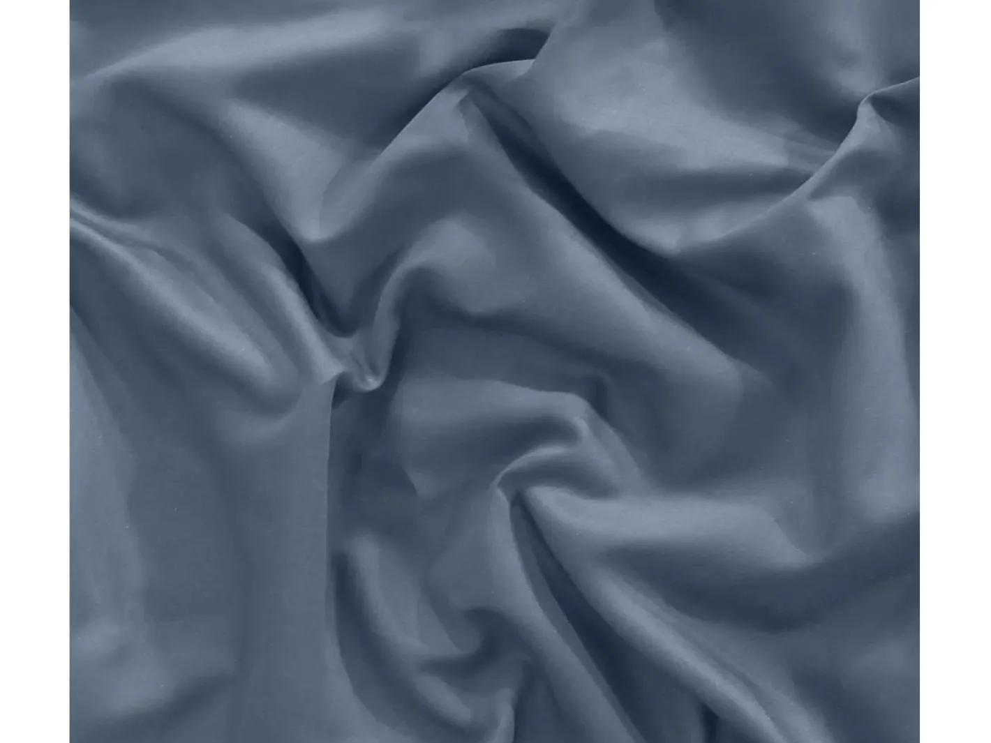 Blanc avenue Funda de edredón 200X200 cm satén de algodón Azul