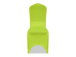 New Funda de silla elástica 6 unidades ES254296 Verde