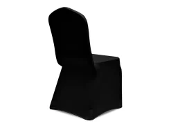 Funda de silla elástica 18 unidades ES290761 Negro