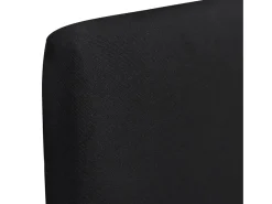 Sale Funda de silla elástica recta 4 unidades negra ES630935 Negro