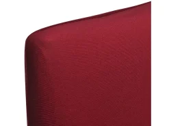 Online Funda de silla elástica recta 4 unidades burdeos ES521501 Rojo