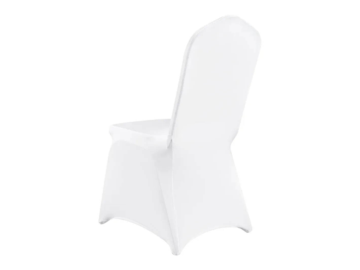 Best Funda de Silla SucceBuy 30 uds., , de Sillas Plegables para Momentos Especiales Blanco