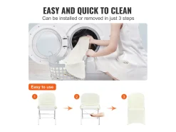 Online Funda de Silla SucceBuy 50 Piezas, Ívoro, Fundas de Protección Universal Blanco