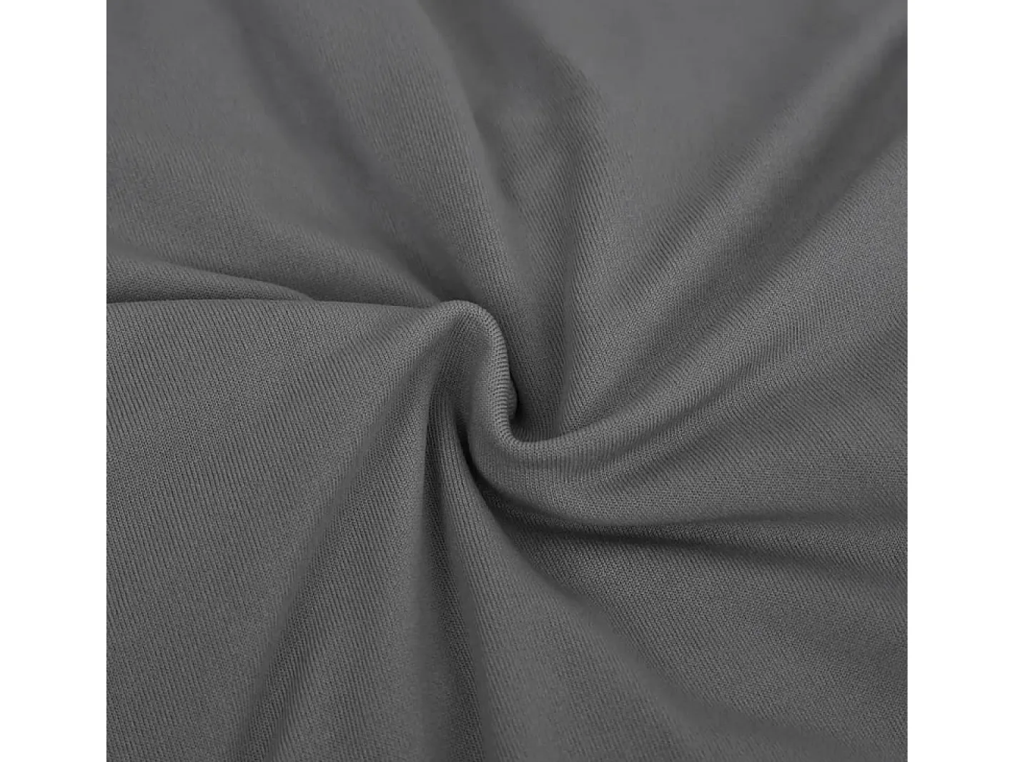 Funda elástica de sillón de 2 plazas poliéster jersey antracita ES716797 Gris antracita Outlet