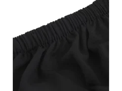 Funda elástica para sillón de 3 plazas poliéster jersey negra ES202499 Negro