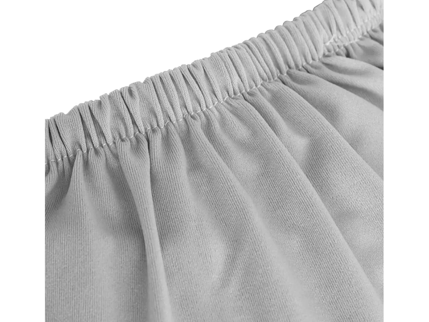Ropa De Casa-Funda elástica para sillón de 3 plazas poliéster jersey ES552846 Gris