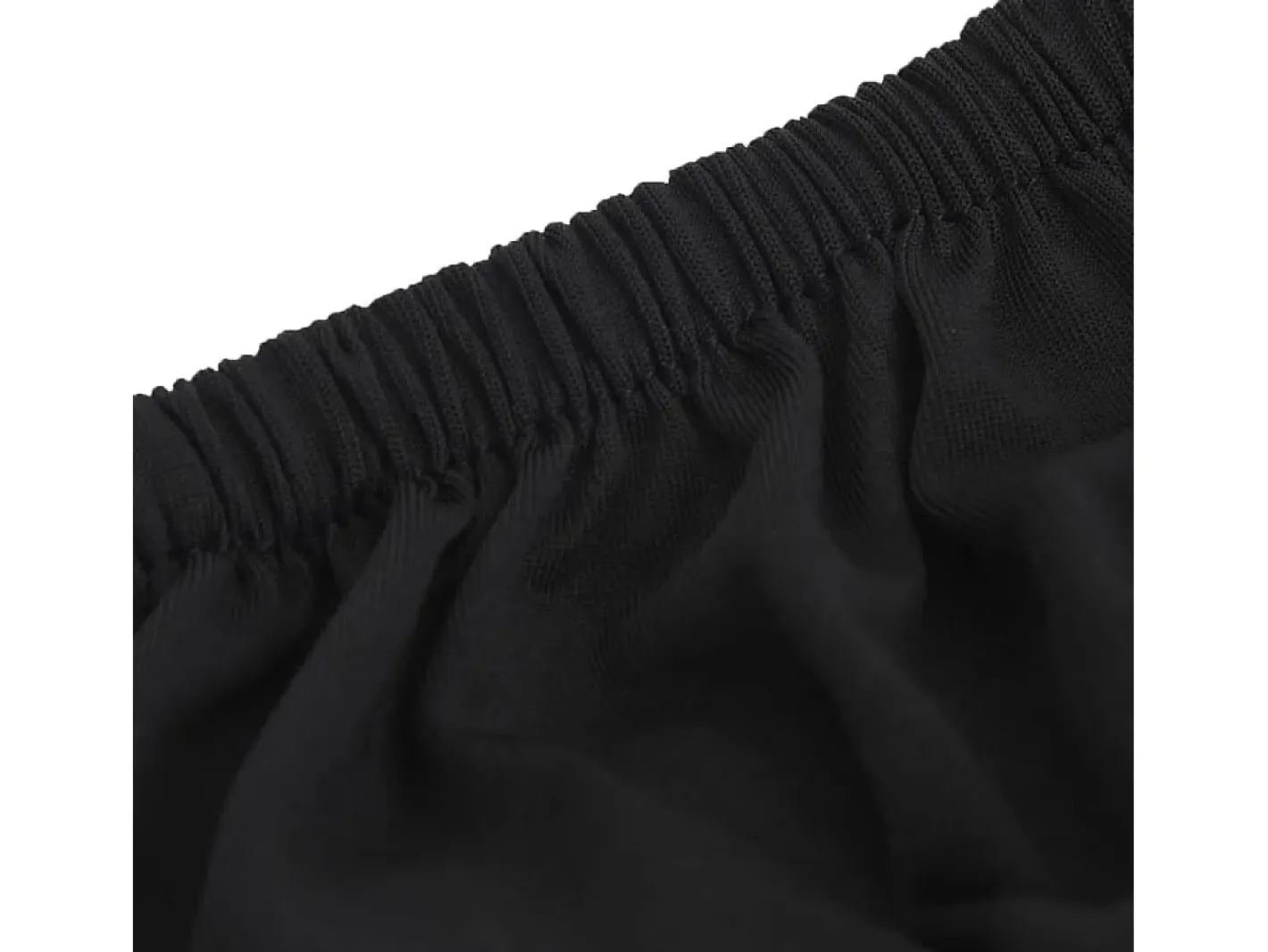 Clearance Funda elástica para sillón de 4 plazas poliéster jersey negra ES478851 Negro