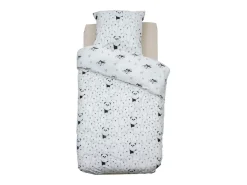 Atmosphera for Kids Funda nórdica algodón 90x190 cm Blanco