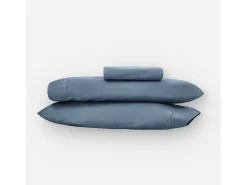 Morfeo Descanso Funda nórdica marino 150x190/200 - 100% algodón orgánico premium Azul New