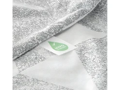 Outlet Cotton Artean Funda nórdica reversible CUDILLERO microfibra Cama de 90 Gris