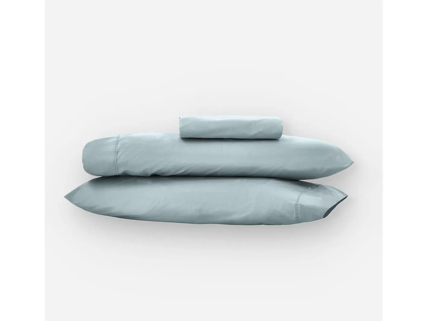 Morfeo Descanso Ropa De Cama-Funda nórdica verde agua 160x190/200 - 100% algodón orgánico premium Verde claro