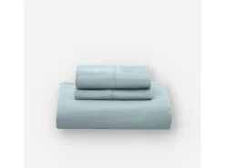 Morfeo Descanso Funda nórdica verde agua 200x190/200 - 100% algodón orgánico premium Verde claro