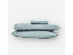 Morfeo Descanso Funda nórdica verde agua 200x190/200 - 100% algodón orgánico premium Verde claro