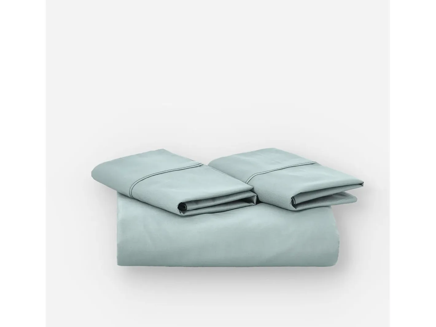 Morfeo Descanso Funda nórdica verde agua 200x190/200 - 100% algodón orgánico premium Verde claro