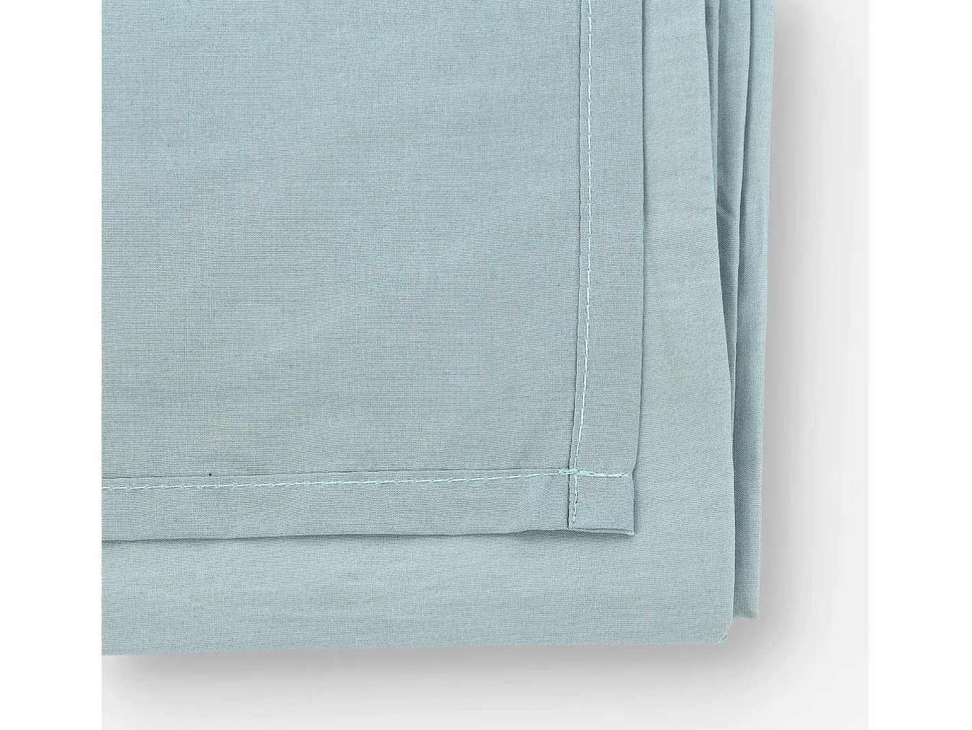 Morfeo Descanso Ropa De Cama-Funda nórdica verde agua 180x190/200 - 100% algodón orgánico premium Verde claro