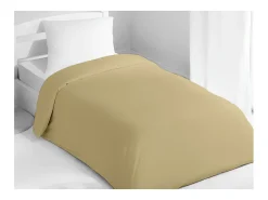 Soleil d'ocre Ropa De Cama-Funda nórdica 140x200 cm algodón beige liso Topo