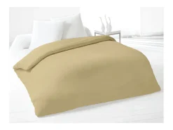 Discount Soleil d'ocre Funda nórdica 220x240 cm algodón beige liso Topo