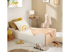 Sauthon Funda nórdica 100x135cm y funda de almohada algodón Blanco Hot