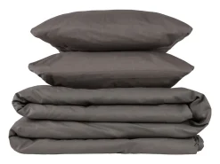 Best PIKOLIN Funda Nórdica y Almohada 180x190cm| HOME| Algodón| Gris
