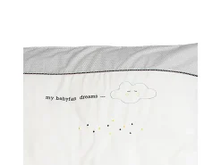 Sauthon Funda nórdica y funda de almohada de algodón Gris New