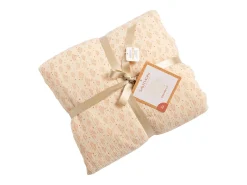 Sauthon Ropa De Cama-Funda para cama de bebé de 90x140 cm en gasa doble de algodón Beige