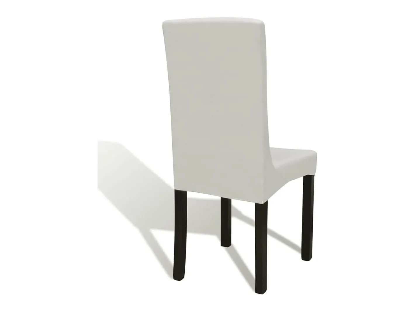 Sale Funda para silla elástica recta 6 unidades ES457694 Crema