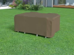 NORTENE Ropa De Casa-Funda protectora mesa rectangular y 4 sillas 225x145x90 cm 225X145X90 CM Topo