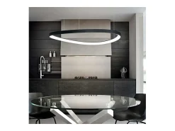 Sale Ideal Lux GEMINI SP D42 ON-OFF, Suspensión, Negro