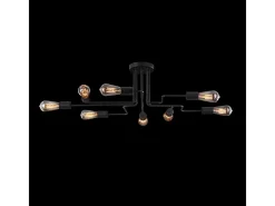 Maytoni Plafón-Gilbert Plafón , 8 Luces, E27 Negro