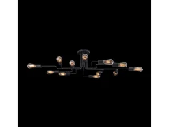 Maytoni Gilbert Plafón , 12 Luces, E27 Negro Online