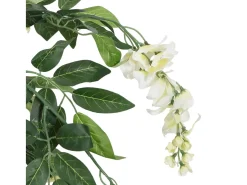 Glicina artificial 560 hojas 80 cm y blanco Verde Sale