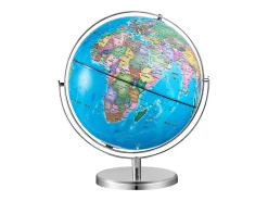 Globo Terráqueo Giratorio SucceBuy con Soporte, Globo Terráqueo Educativo de 13 Pulgadas para Estudio y Decoración. Azul Sale