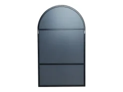 Sale OZAIA Gran espejo arco de aluminio, L. 110 x A. 190 cm, , OLYVEN Negro