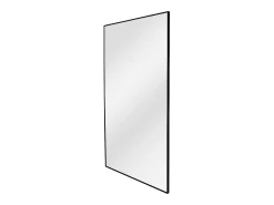 OZAIA Espejo De Pared|Espejo-Gran espejo rectangular de aluminio, L. 120 x H. 190 cm, , NIREVA Negro