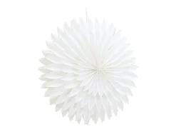 ebuy24 Gran estrella navideña con colgante de papel ligero Ø46cm de color . Blanco Best