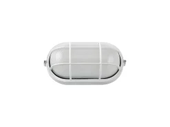 Sale AKUNADECOR Gran Oferta En Aplique Para Exterior Ovalado Modelo Apus Blanco
