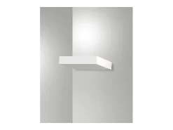 Guia - Aplique de pared LED Fabas Luce de aluminio - LED integrado IP20 - 32 cm Blanco