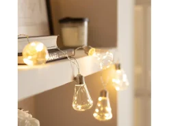Discount Ledkia Guirnalda de Bombillas LED Edison 2m 3000K Cálido Blanco