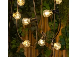 Atmosphera Guirnalda Luminosa-Guirnalda LED para exteriores 520 x 6 cm Negro