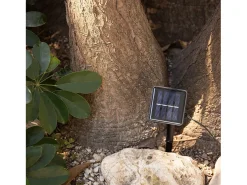 Discount Ledkia Guirnalda Solar Exterior 30 Bolas LED 5m RGB Negro