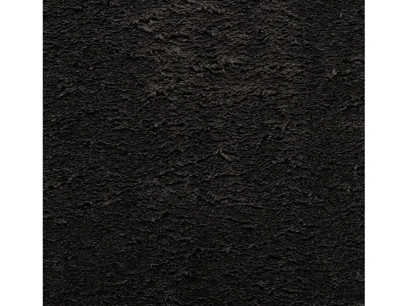 Outlet Garden Furniture Hester Alfombra de pelo corto suave lavable HUARTE 80x200 cm Negro