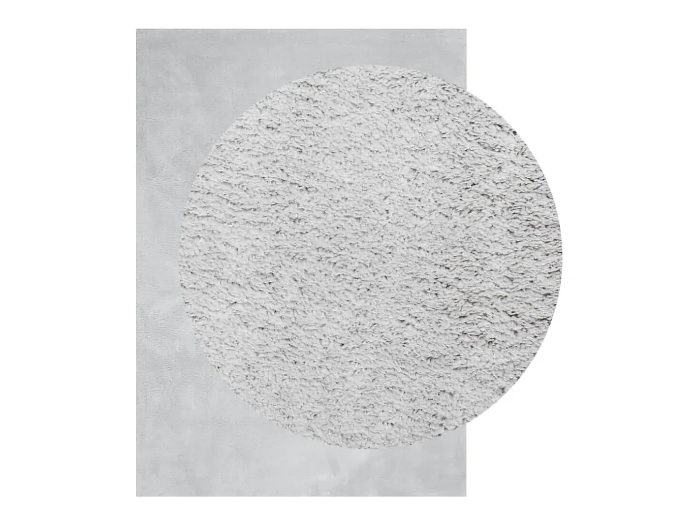 Garden Furniture Alfombra De Salón-Hester Alfombra de pelo corto suave lavable HUARTE 240x340 cm Gris