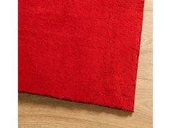 Garden Furniture Alfombra De Salón-Hester Alfombra de pelo corto suave lavable HUARTE 160x160 cm Rojo