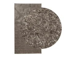 Garden Furniture High Point Alfombra pelo largo aspecto brillante ISTAN 80x150 cm Gris Hot
