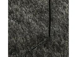 Garden Furniture High Point Alfombra pelo largo aspecto brillante ISTAN antracita 100x200cm Gris antracita